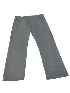 AG Adriano Goldschmied The Graduate Mens Grey Tailored Leg Jeans 34x28.5